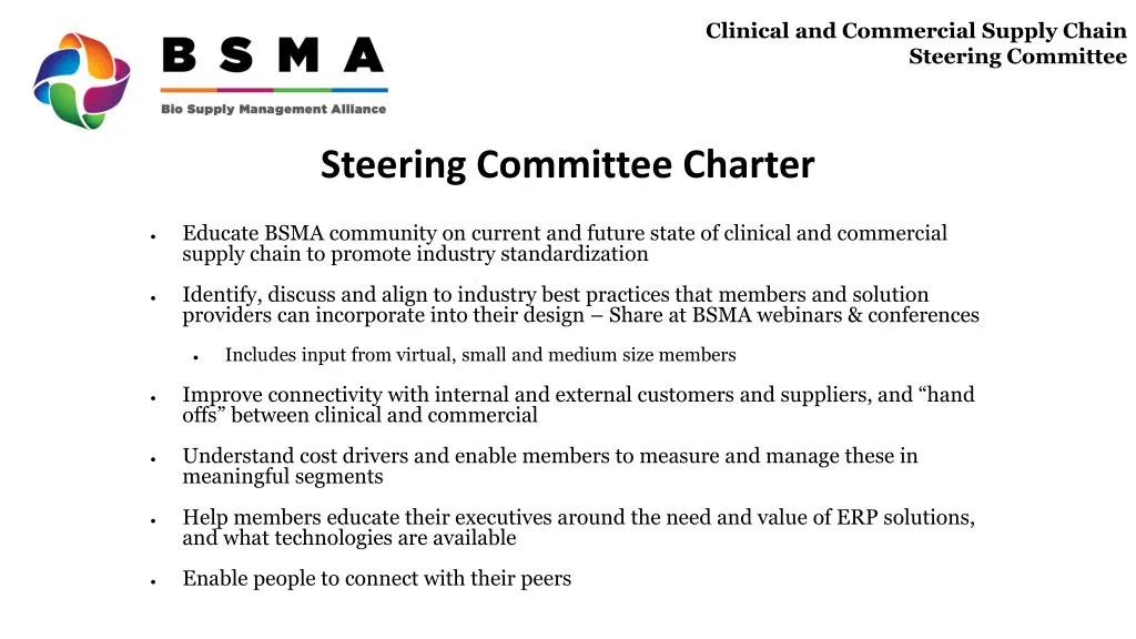 clinical and commercial supply chain steering 10