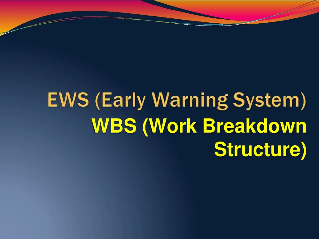 wbs work breakdown