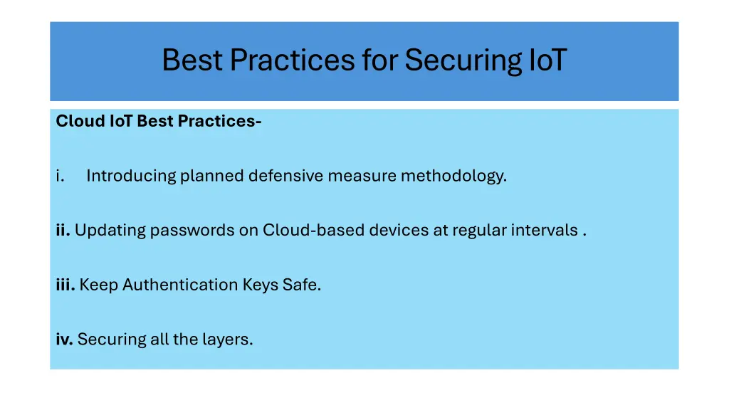 best practices for securing iot 2