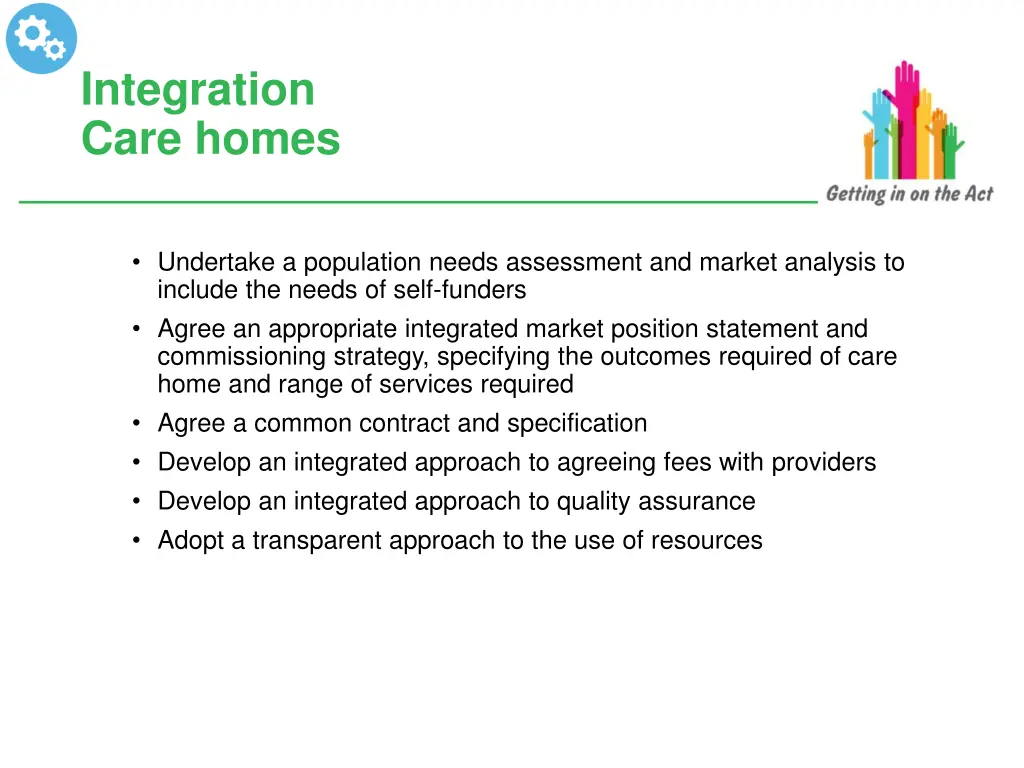 integration care homes