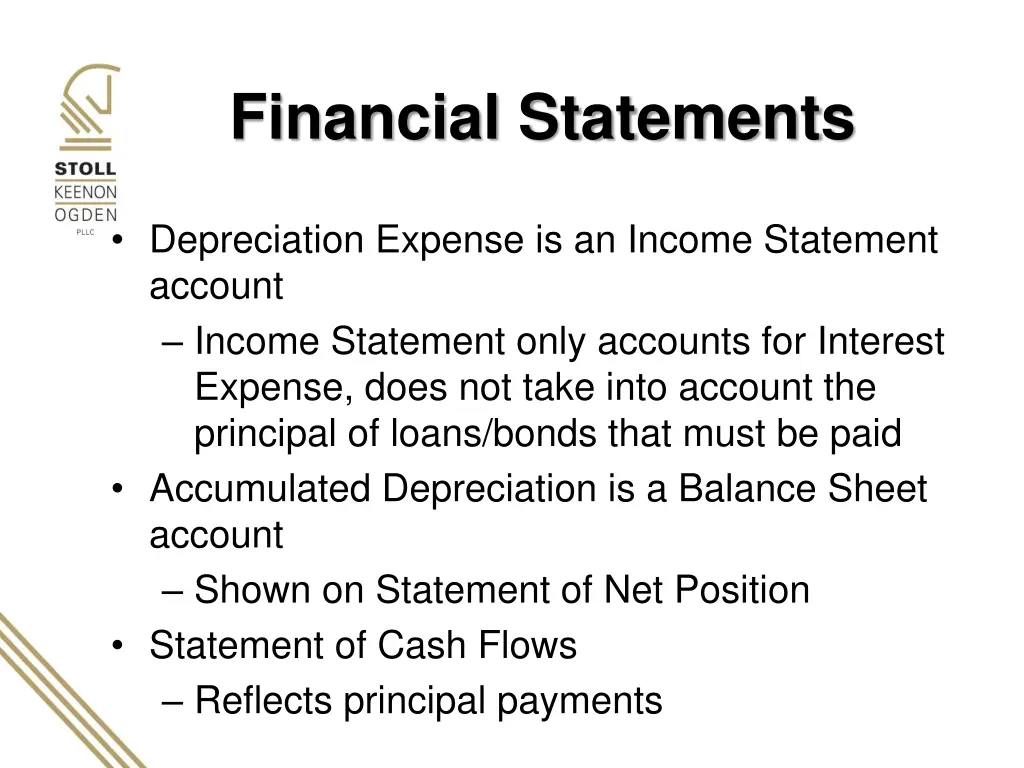 financial statements
