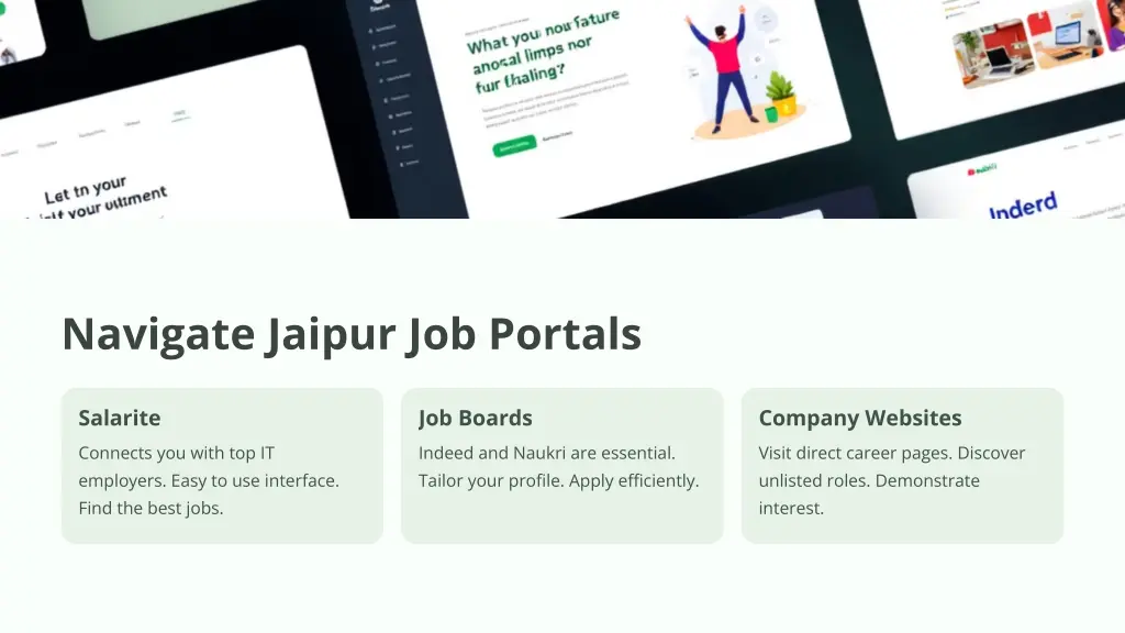 navigate jaipur job portals