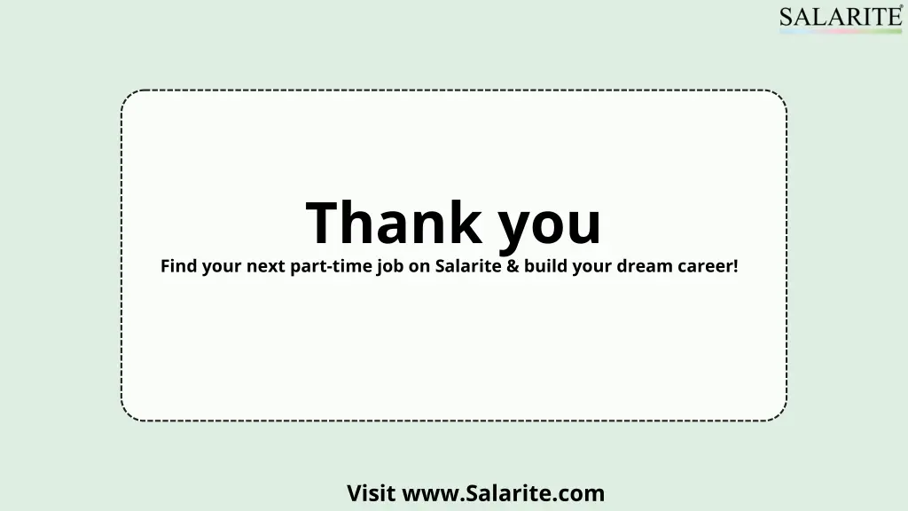 thank you find your next part time