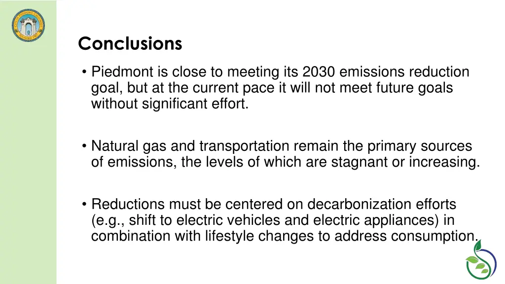conclusions