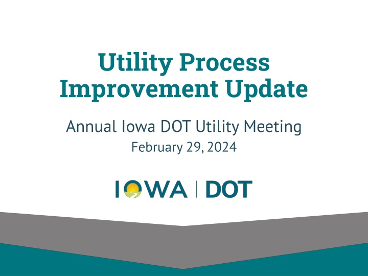 utility process improvement update