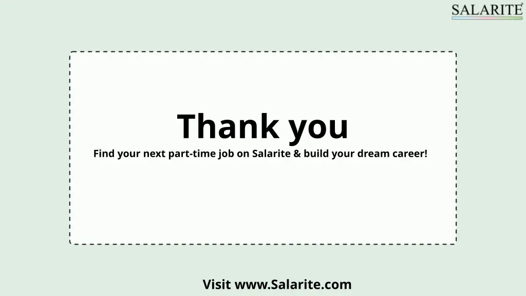 thank you find your next part time