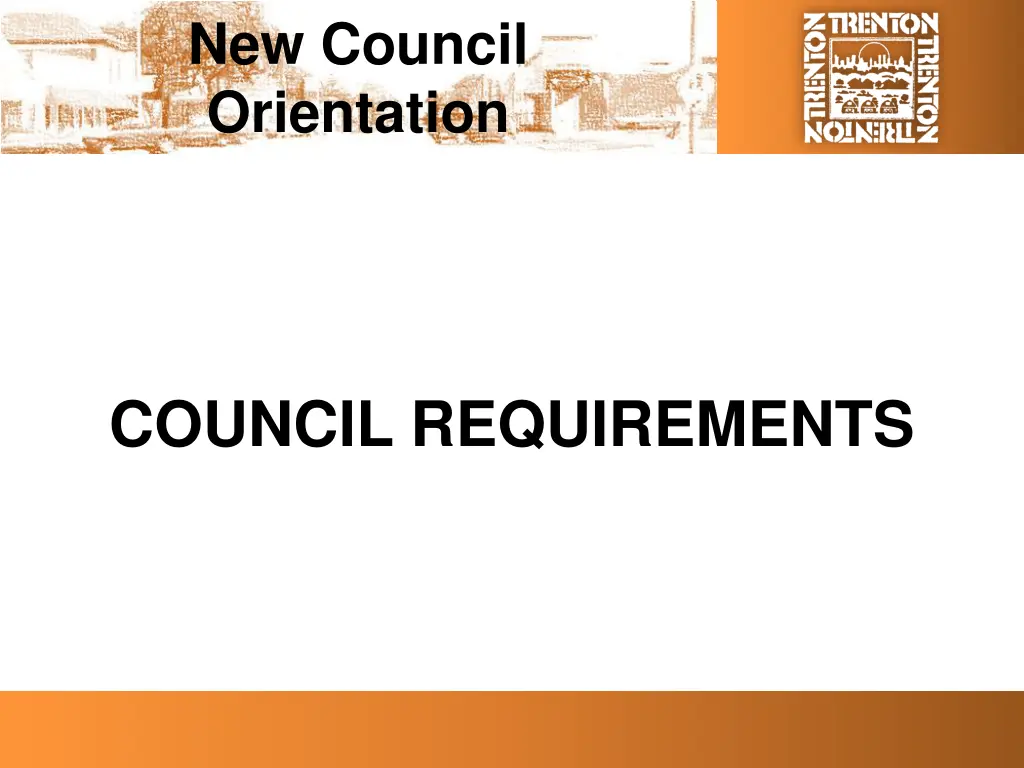 new council orientation 2