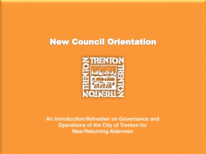 new council orientation