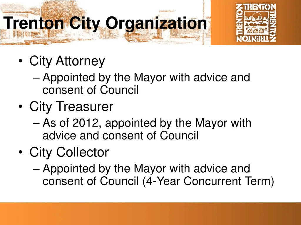 trenton city organization 2