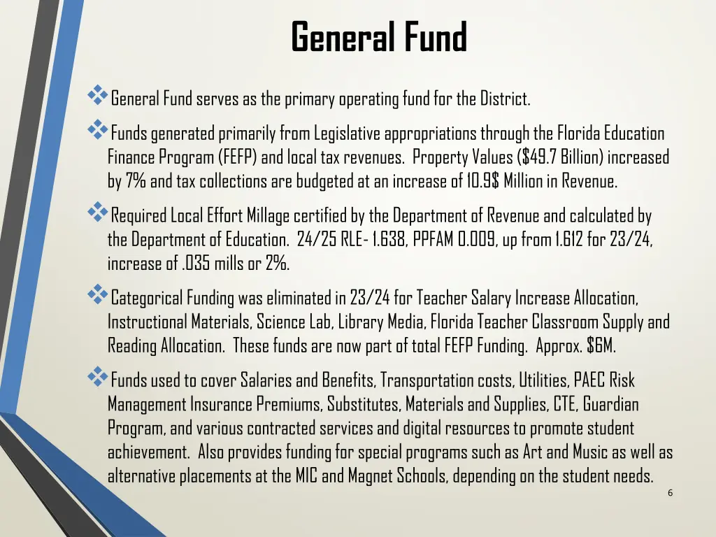 general fund
