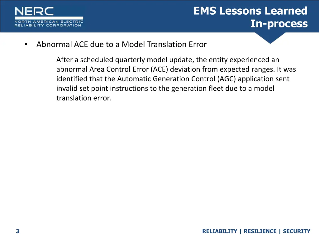 ems lessons learned
