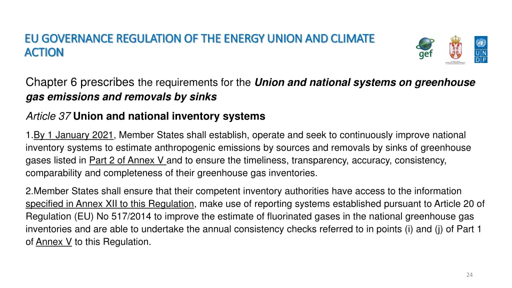 eu governance regulation of the energy union 5