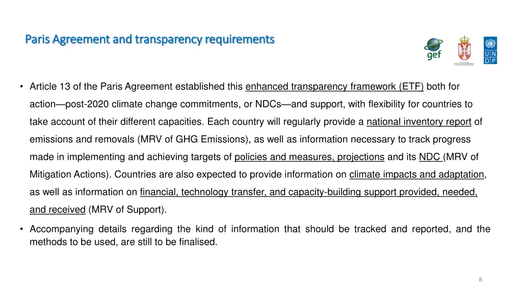 paris agreement and transparency requirements 3
