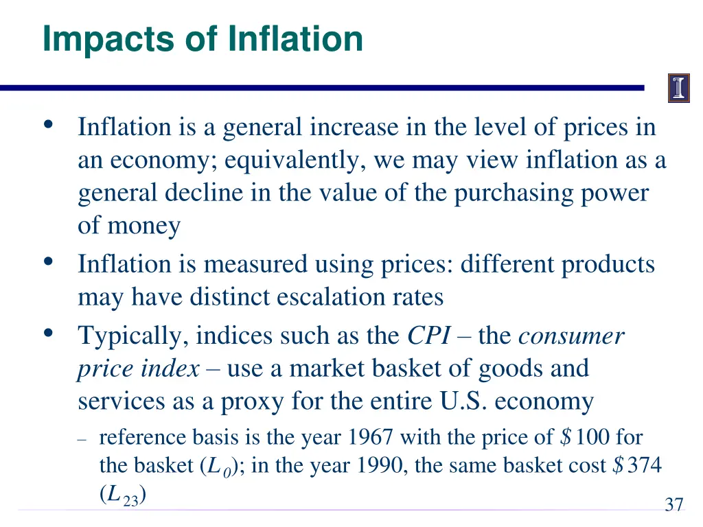 impacts of inflation