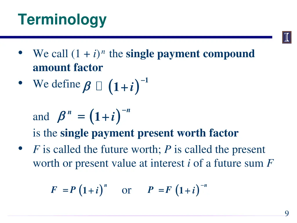 terminology