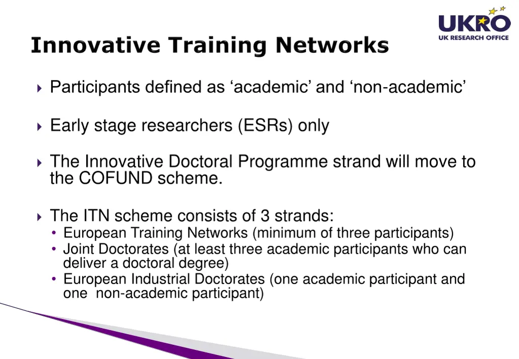 participants defined as academic and non academic