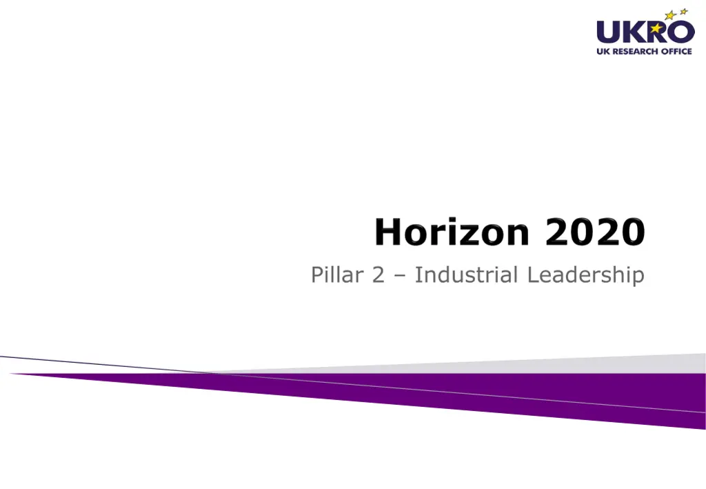 pillar 2 industrial leadership