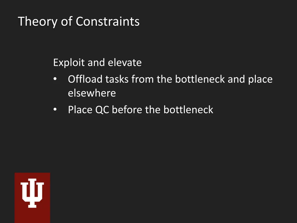 theory of constraints 6