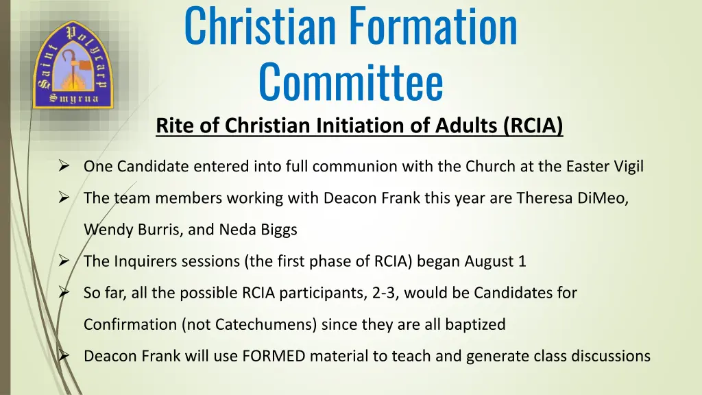 christian formation committee 2