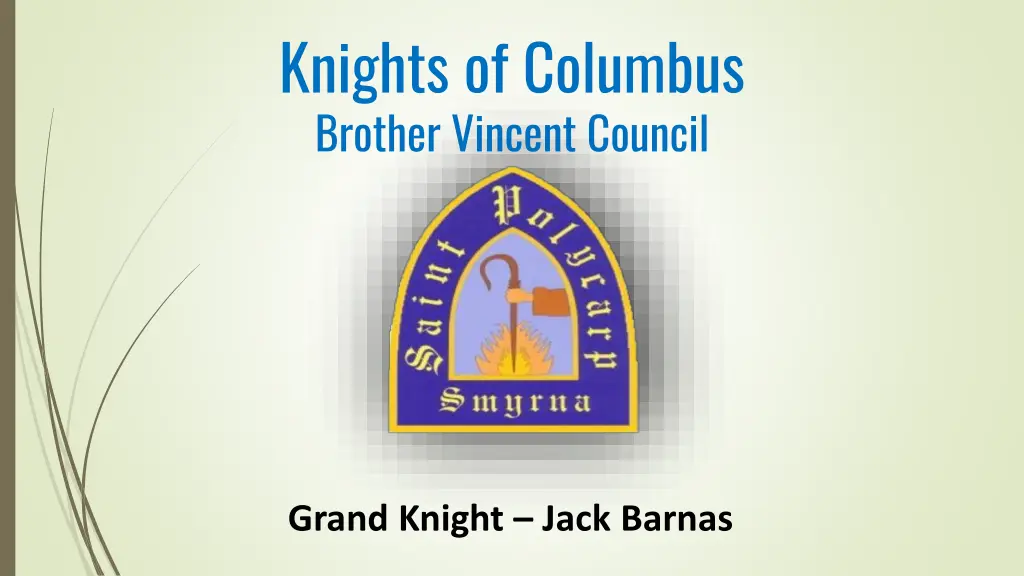 knights of columbus brother vincent council