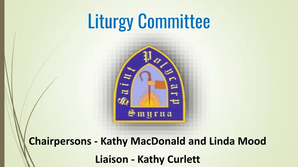 liturgy committee