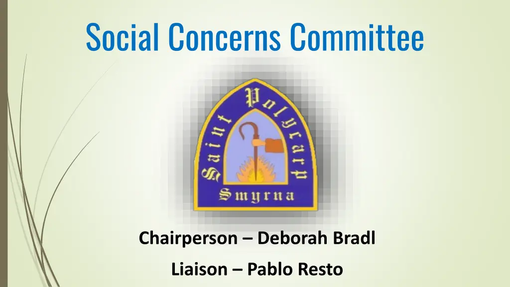 social concerns committee
