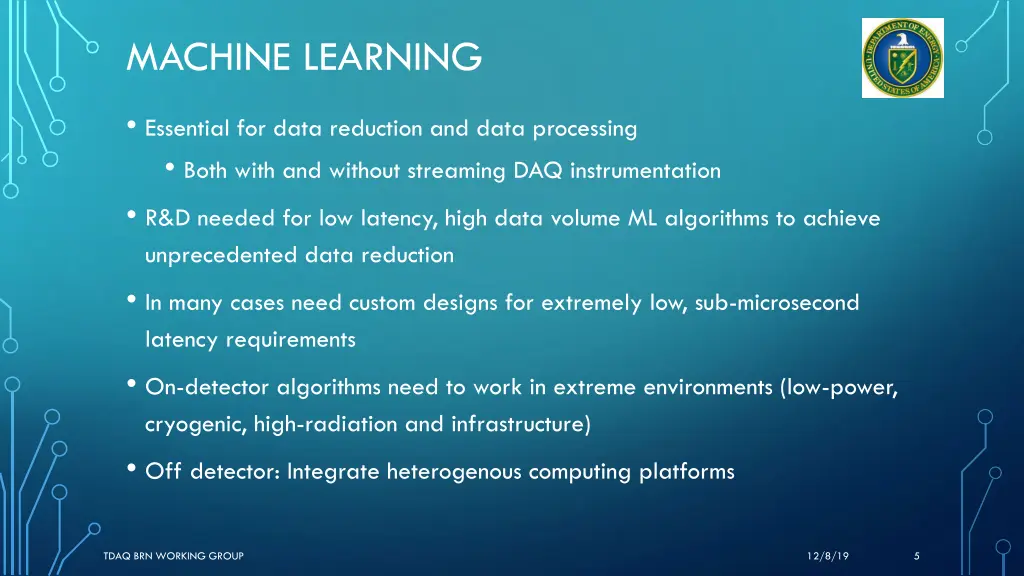 machine learning
