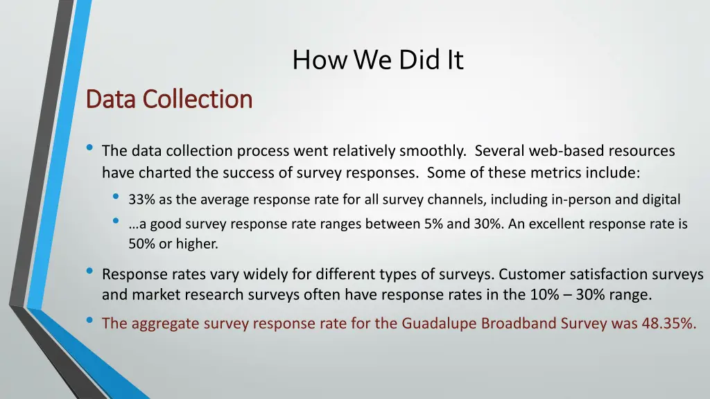 how we did it 6