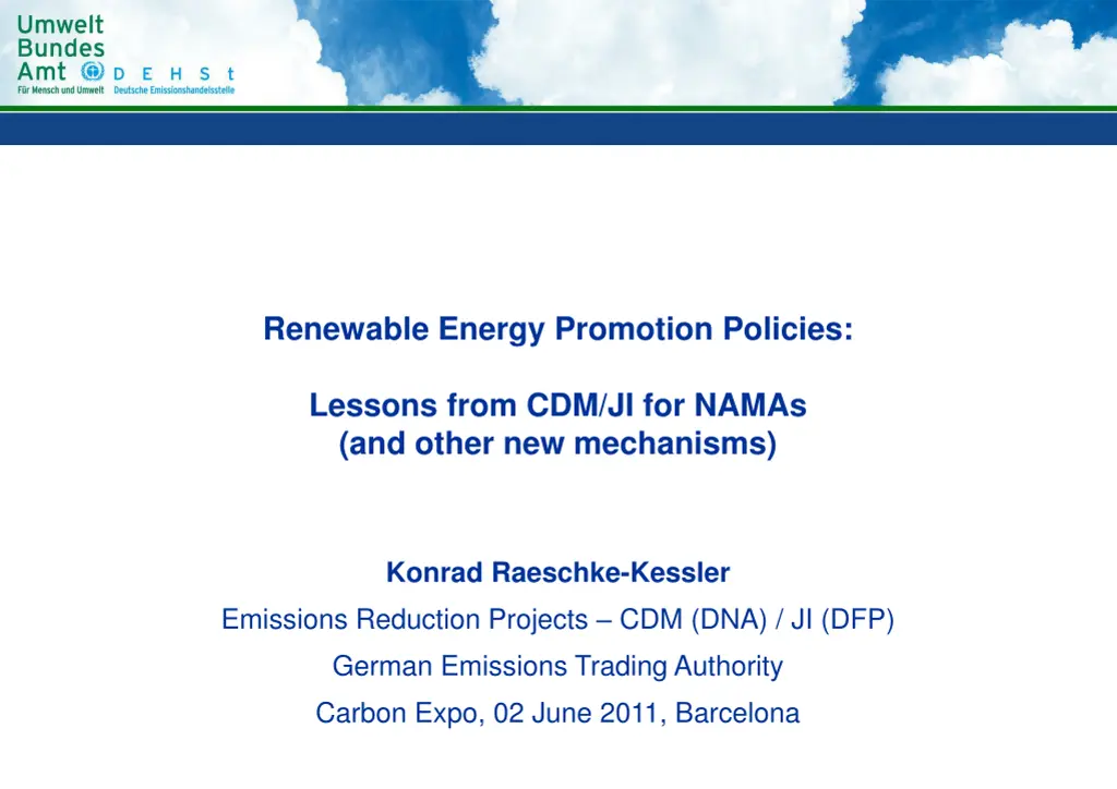 renewable energy promotion policies