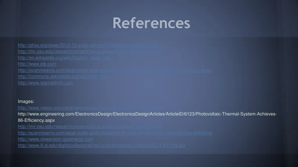 references