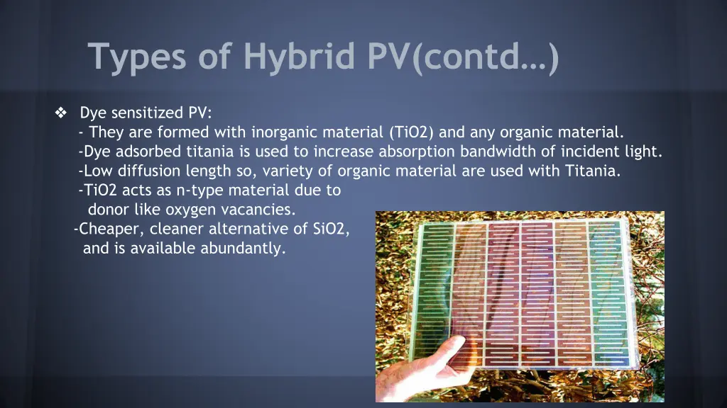 types of hybrid pv contd 2