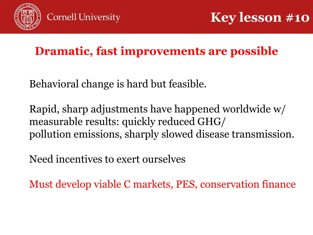 key lesson 10