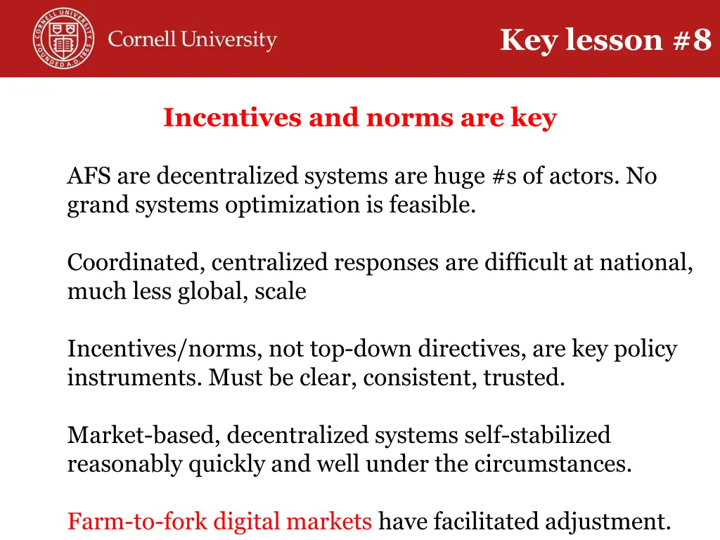 key lesson 8