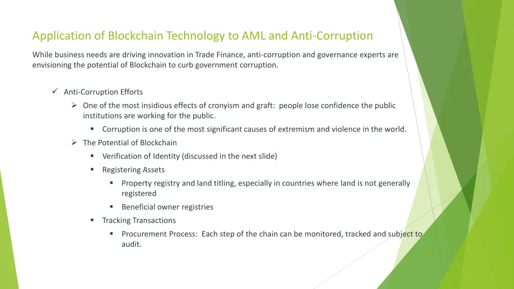 application of blockchain technology 1