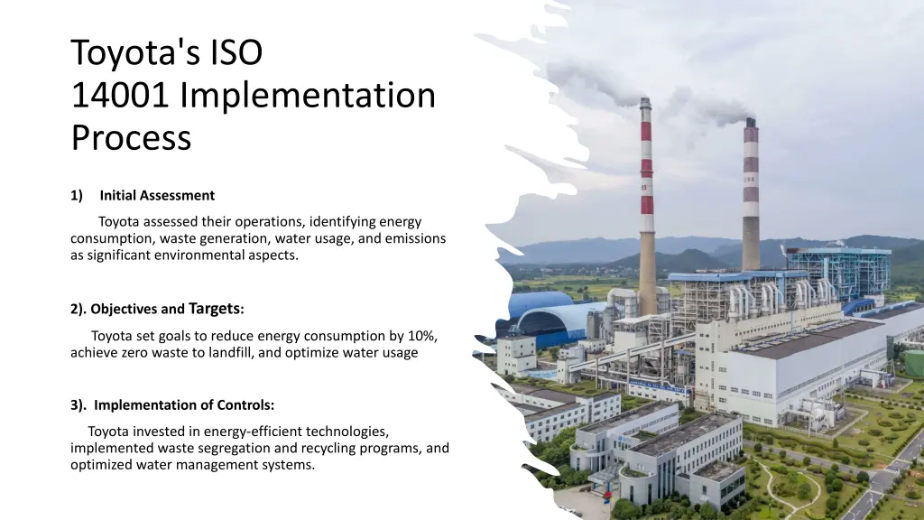 toyota s iso 14001 implementation process