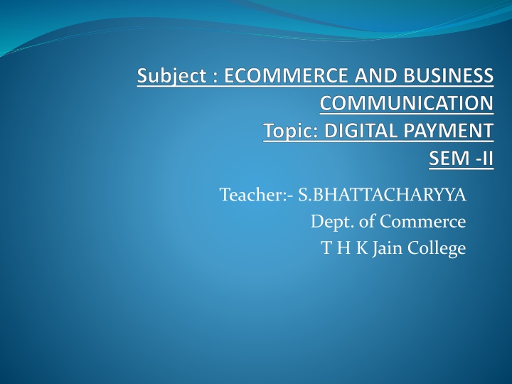 teacher s bhattacharyya dept of commerce