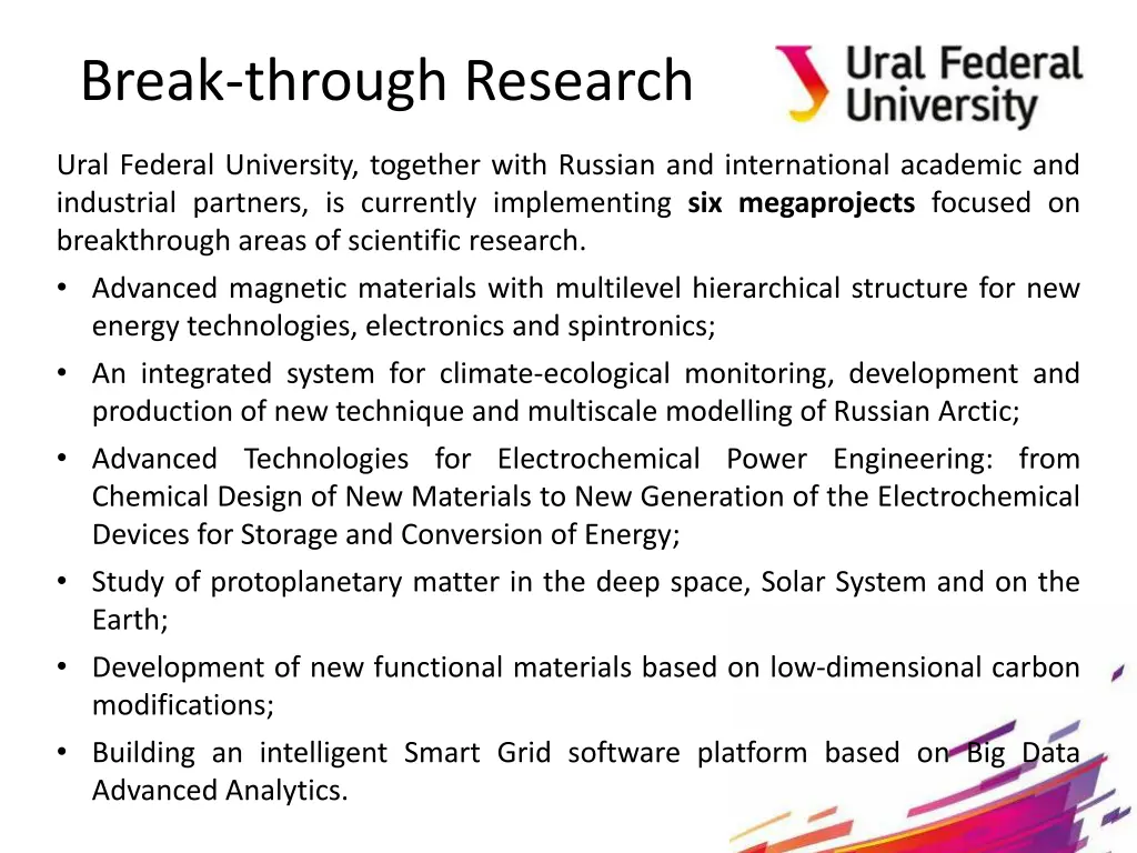 break through research