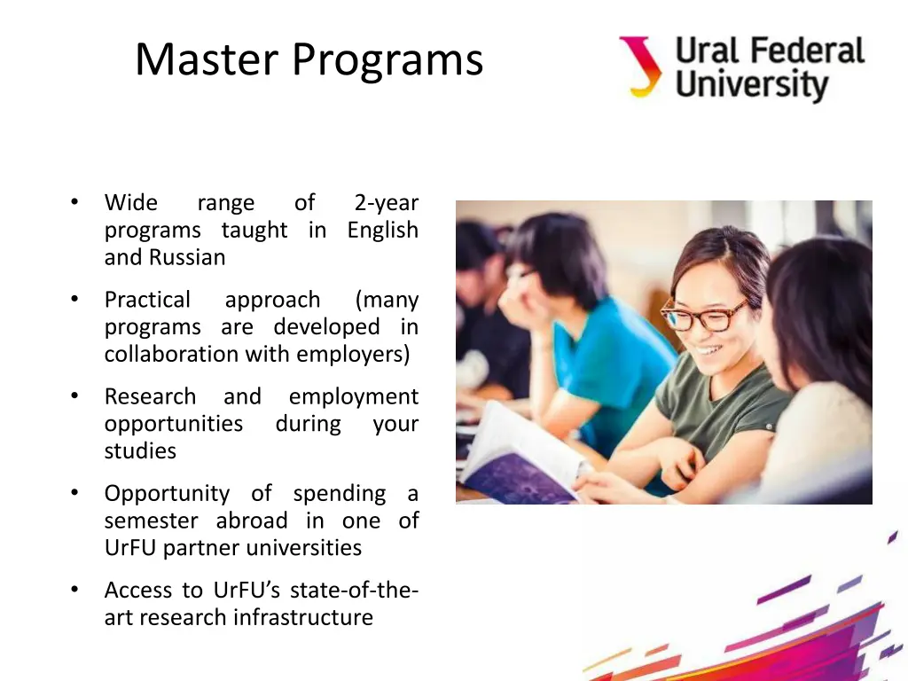 master programs
