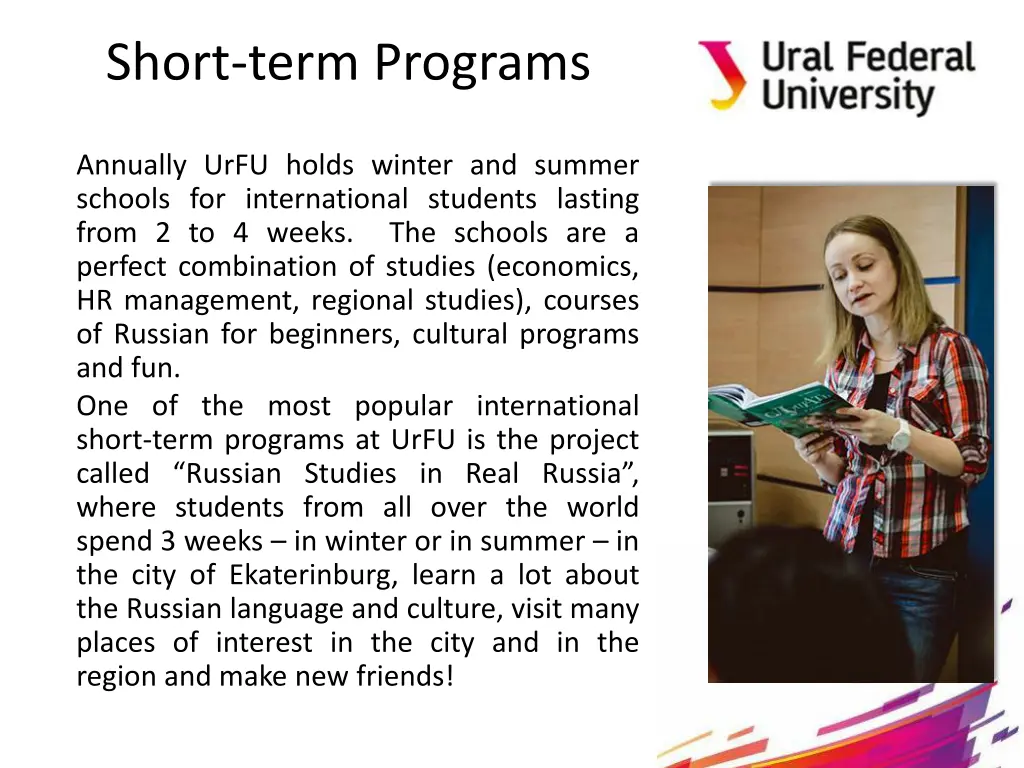 short term programs