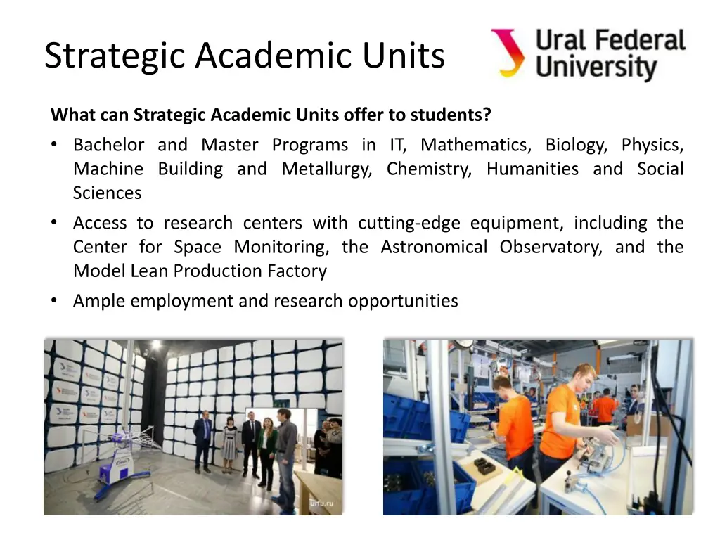 strategic academic units 1