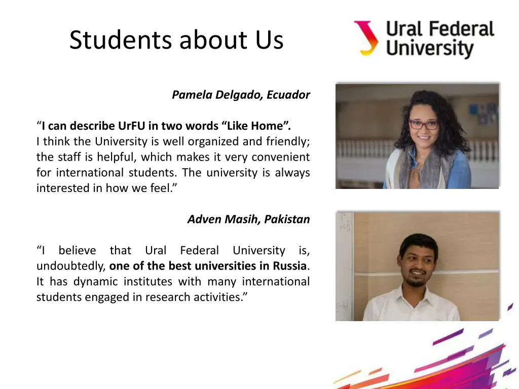 students about us