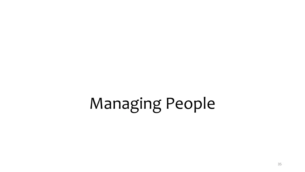 managing people