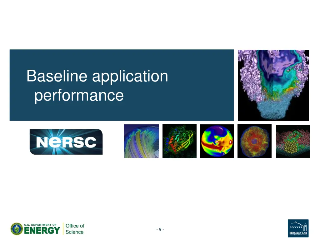 baseline application performance