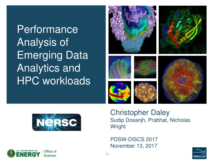 performance analysis of emerging data analytics