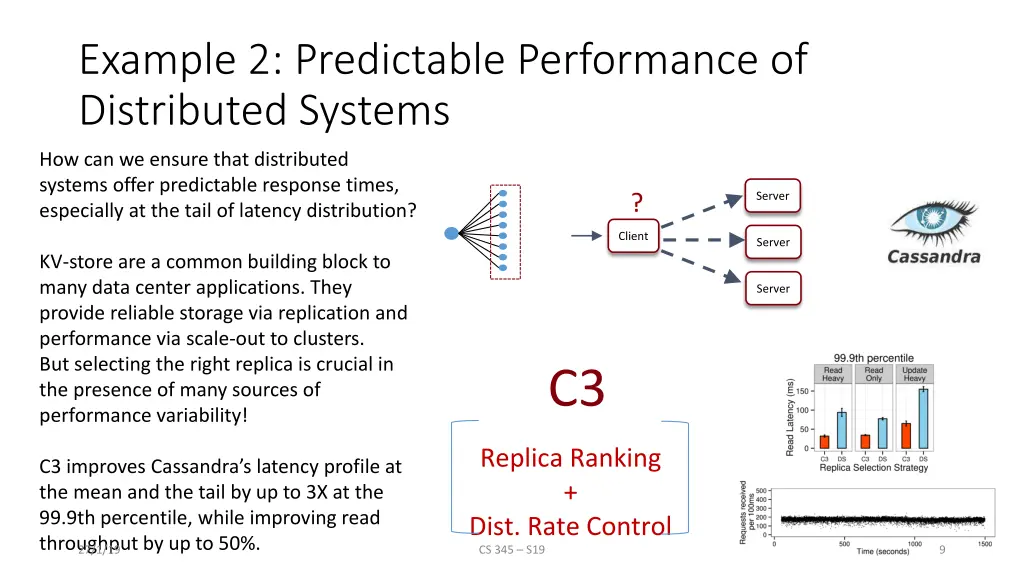 example 2 predictable performance of distributed