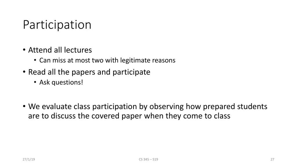 participation
