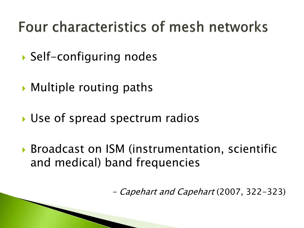 self configuring nodes