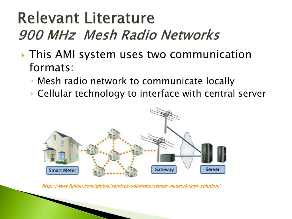 this ami system uses two communication formats
