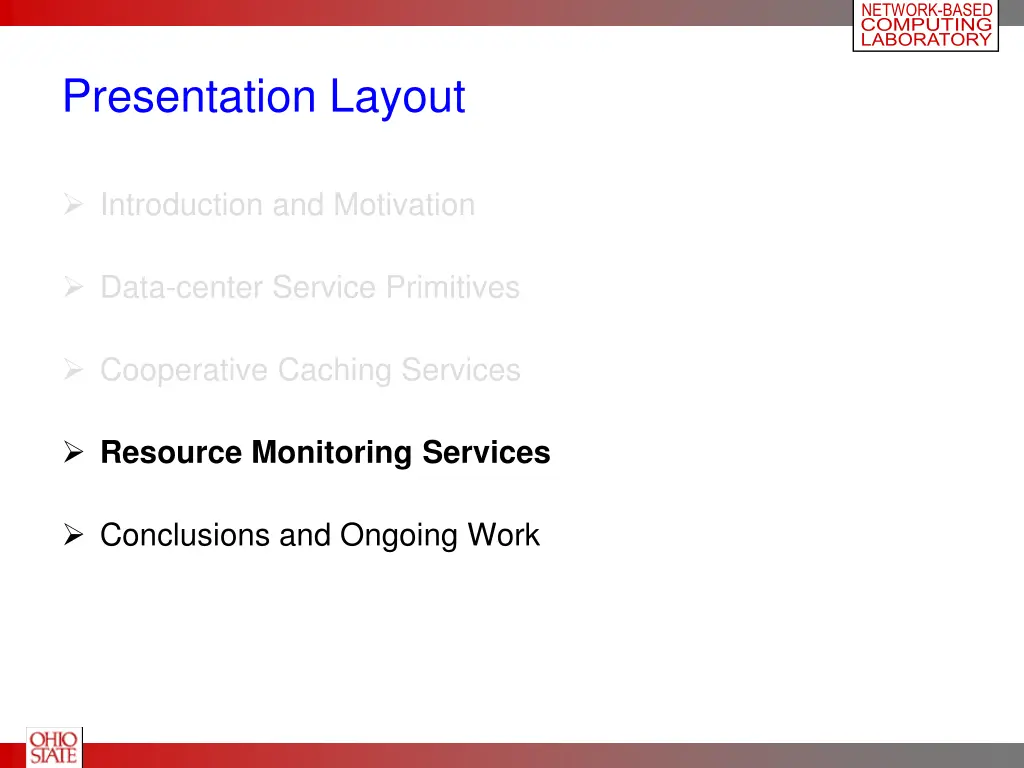network based computing laboratory 10