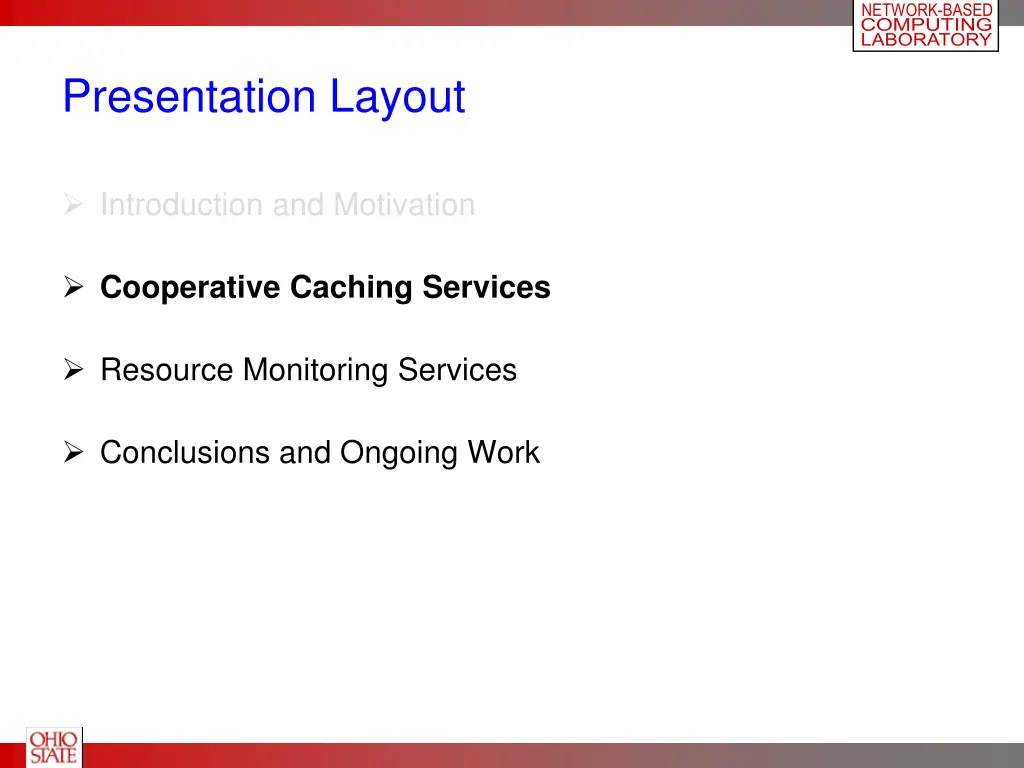 network based computing laboratory 7
